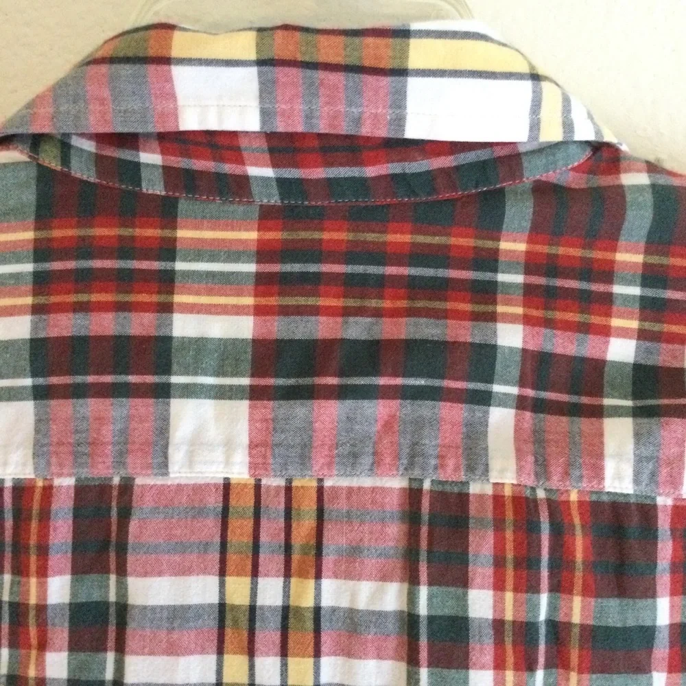 J. Crew crew madras